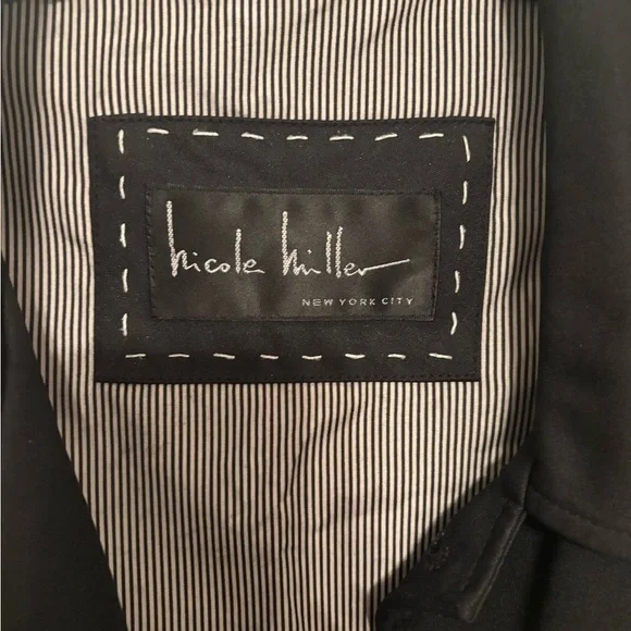 Nicole Miller raincoat M rain jacket - Picture 2 of 6